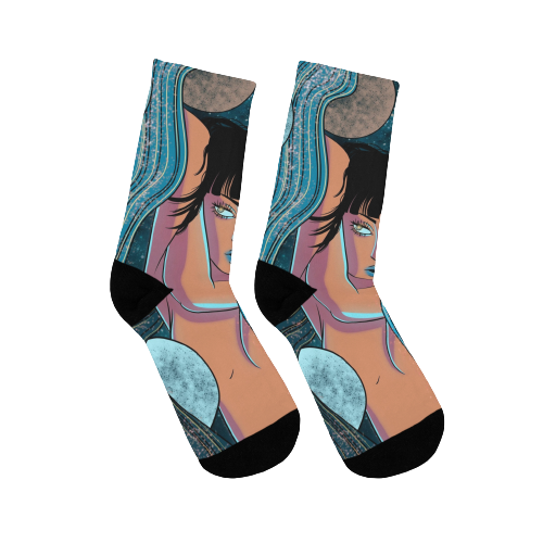Lazer Planet Socks