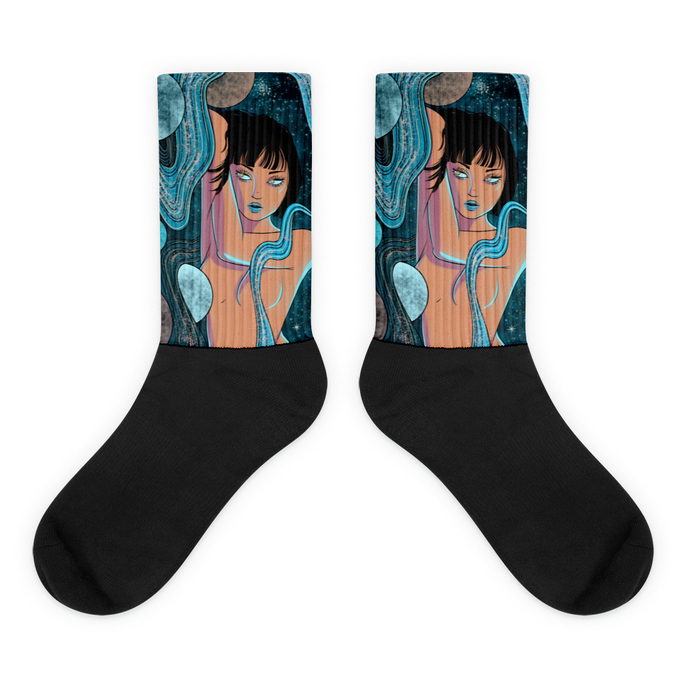 Lazer Planet Socks